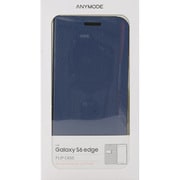 Galaxy S6 edge用 フリップケース Shrunken ブルー FA00004KBL
