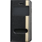 NBIPH6-E22BK [iPhone 6 4.7インチ用 フリック対応手帳ケース ブラック]