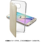 CLEAR BOOK Galaxy S6 edge用ケース ゴールド