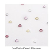 ヘアークリスタル Pastel Multi-Colored Rhines ヘアアクセサリー HC-001
