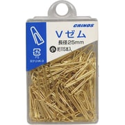 Vゼムクリップ 小 25mm Pケース 115本入×10 GクリVK-3-10
