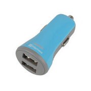 DC充電器 2ポートUSBカーチャージャー BL