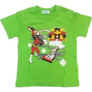 2287693 [手裏剣戦隊ニンニンジャー 半袖 Tシャツ 120cm ライム]