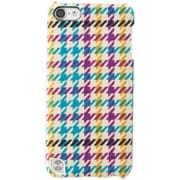 iPod touch 第5世代専用 ファブリックケース 液晶保護フィルム付 千鳥格子 TR-FCTC14-HT