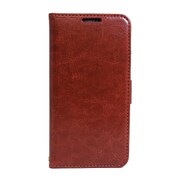 GALAXY S6 スタンダード手帳型ケース ダークブラウン IQ-GS6ST-DBR