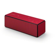 ワイヤレスポータブルスピーカー Bluetooth対応 レッド 海外仕様 SRS-X33 RC JE9