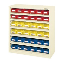 SCR-9BI [コンテナラックケース 扉ナシ 852×320×900mm 完成品]