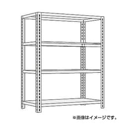 SHR-2114P [ショップラック 4段 1200×450×1500mm 組立式]