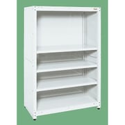 SLN-1255TW [スチールラック 三方パネル パンチング無しタイプ アジャスター付 1200×615×1800mm 組立式]