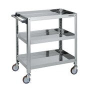 SSW-222RSU4 [ステンレススーパースペシャルワゴン 棚板3枚 750×500×880mm 組立式]