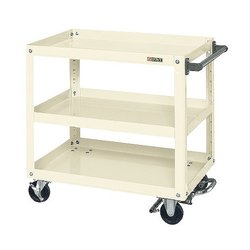 EMR-150BRI [スーパーワゴン フットブレーキ付き 600×400×880mm 組立式]