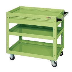 CSWA-758CJ [ニューCSスーパーワゴン 引出し1段付 750×500×880ｍｍ 組立式]