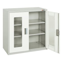 KU-93BAGY [工具管理ユニット アクリル両開きタイプ 900×450×880mm 完成品]