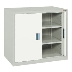 KU-K93BGY [前扉横収納保管庫 スチール扉タイプ 994×623×880mm 完成品]