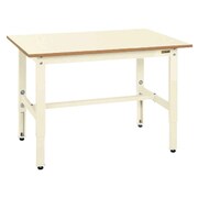 TKK6-126PI [軽量高さ調整作業台TKK6タイプ 1200×600×600～800mm 組立式]