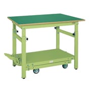 TKK-127FPD [軽量TKKタイプ ペダル昇降移動式作業台 1200×750×740～1040mm 組立式]