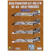 41-7111 [1/72スケール USN F-4B/J/N VF-84 Jolly Rogers デカールシール]