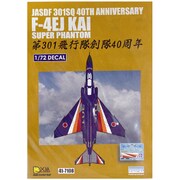 41-7108 [1/72スケール JASDF F-4EJ改 第301飛行隊創隊40周年 航空自衛隊 デカールシール]