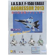 51-7116 [1/72スケール 航空自衛隊 F-15DJ アグレッサー 2013 （ニューシェイム）デカールシール]
