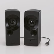 パソコン用2.0ch スピーカー USB電源 ブラック MS-P07UBK