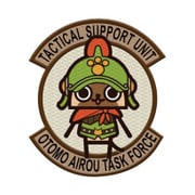 MH PATCH [アイルー 刺繍タイプ OTOMO AIROU TASK FORCE]