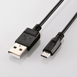 エコUSB2.0ケーブル A-microBタイプ 1.5m ブラック U2C-JAMB15BK