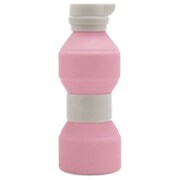 折りたたみボトル ウェイブシェイプ2 ライトピンク AR0623242
