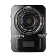 超ミニカメラ 4K＆Full HD Wi-Fi搭載 黒 L-MC4K-BK