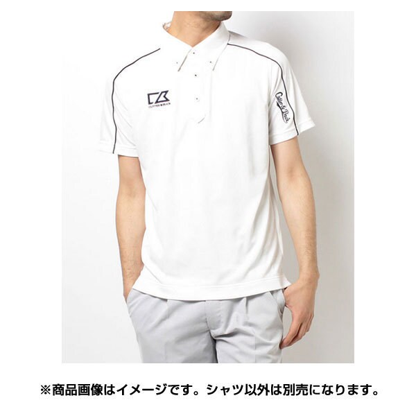 CBM2695 [半袖ニットシャツ Mサイズ ホワイト]