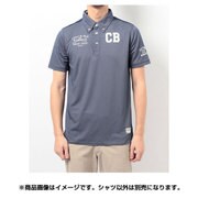 CBM2697 [半袖ニットシャツ LLサイズ ネイビーブルー]