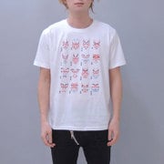 S-3289 [Tシャツ 歌舞伎隈取 白 S]