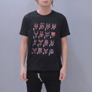 S-3289 [Tシャツ 歌舞伎隈取 黒 S]