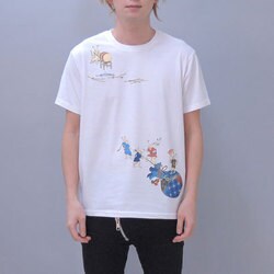 S-1360A [Tシャツ 綱引兎 白 LL]
