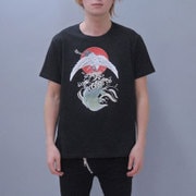 S-1542A [Tシャツ 鶴亀鯛 黒 3L]