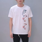 S-1544A [Tシャツ 登鯉赤 白 LL]