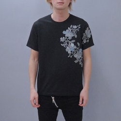 S-1819A [Tシャツ 唐草 黒 M]