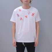 S-148M-A [Tシャツ 七匹金魚 白 L]