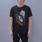 S-2092A [Tシャツ 目鯨 黒 S]