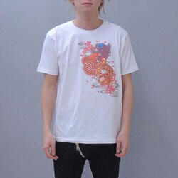 S-2101A [Tシャツ 桜鯉 白 3L]