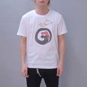 S-1710A [Tシャツ 黒波兎 白 3L]
