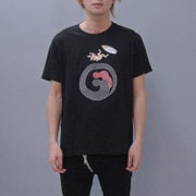 S-1710A [Tシャツ 黒波兎 黒 L]