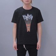 S-1413A [Tシャツ 勝軍虫 黒 M]