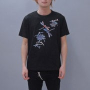 S-1539A [Tシャツ 桔梗蜻蛉 黒 L]