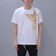 S-1976A [Tシャツ 花虎 白 M]