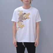 S-2038A [Tシャツ 鷹梅 白 L]