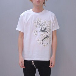 S-2190A [Tシャツ 桜龍 白 S]