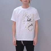 S-2190A [Tシャツ 桜龍 白 LL]