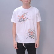 S-2743 [Tシャツ ハローキティ丸紋菊 白 WL]