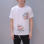 S-2744 [Tシャツ ハローキティ乱菊 白 WM]