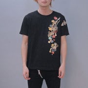 S-2745 [Tシャツ ハローキティ梅組紐 黒 WM]